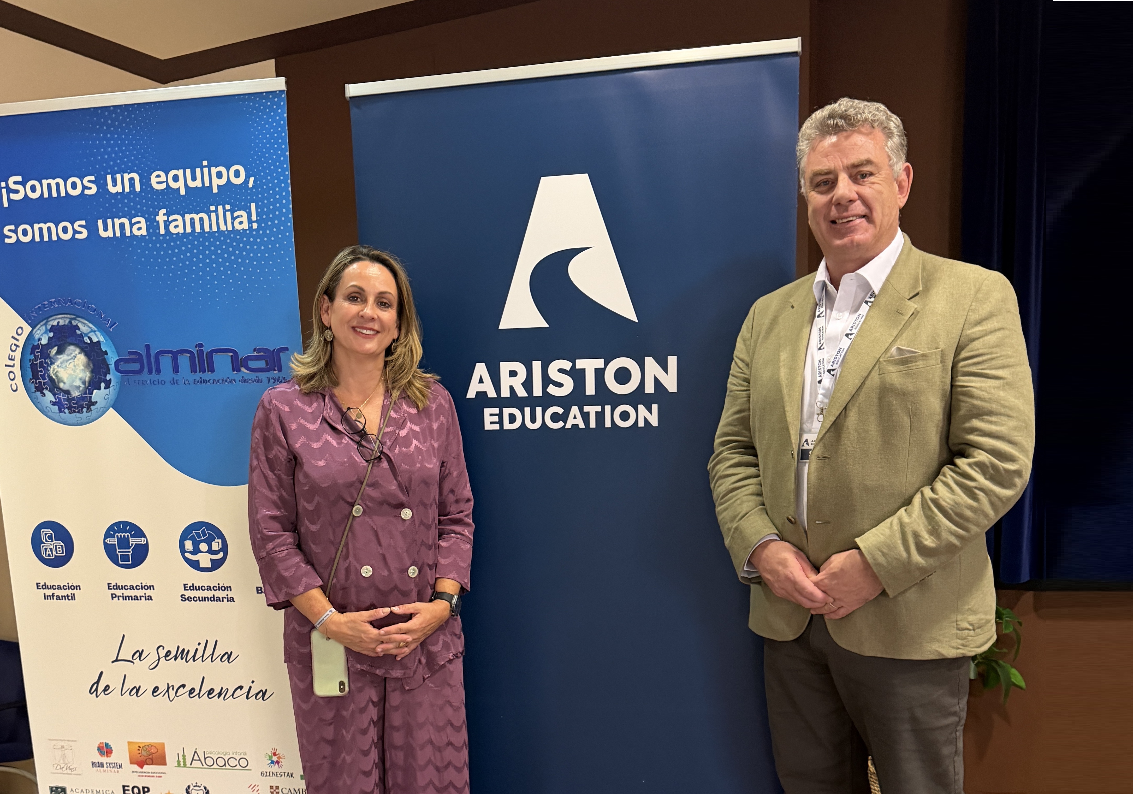Colegio Internacional Alminar celebrates Ariston Day with parents and families in Seville to mark joining a new international network of schools 