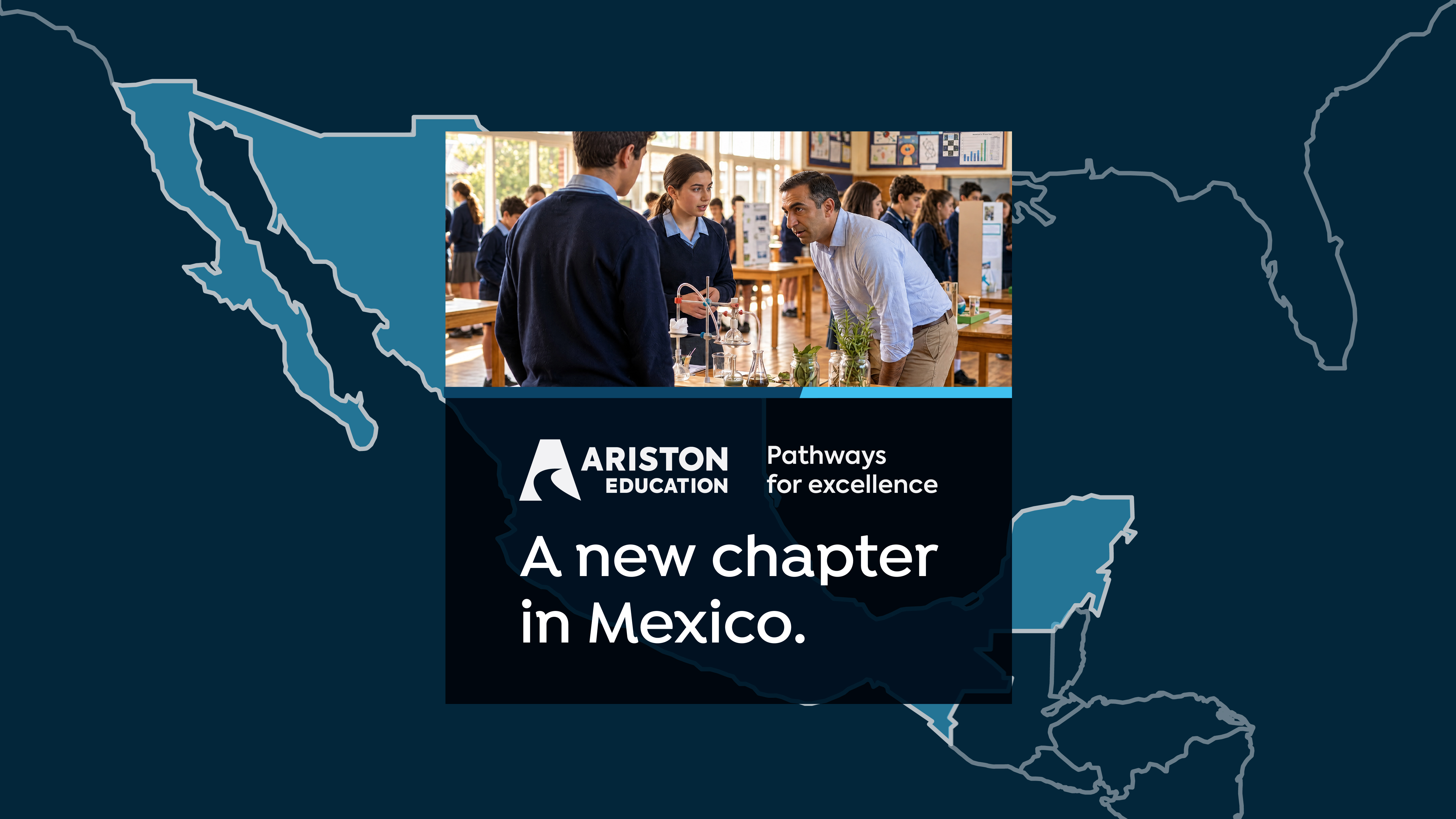 Merited Alliance of Schools in Mexico joins Ariston Education global network of schools  (AI Generated)